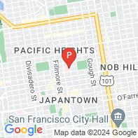 View Map of 2333 Buchanan Street,San Francisco,CA,94115
